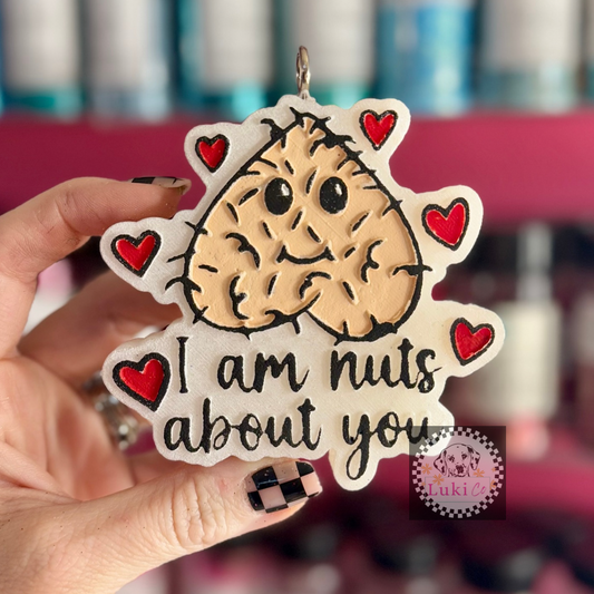 I Am Nuts About You Car Freshie