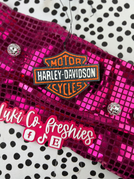 Harley Davidson Guys Car Freshie