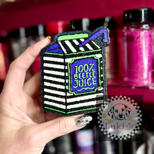 Beetlejuice Juice Box Car Freshie